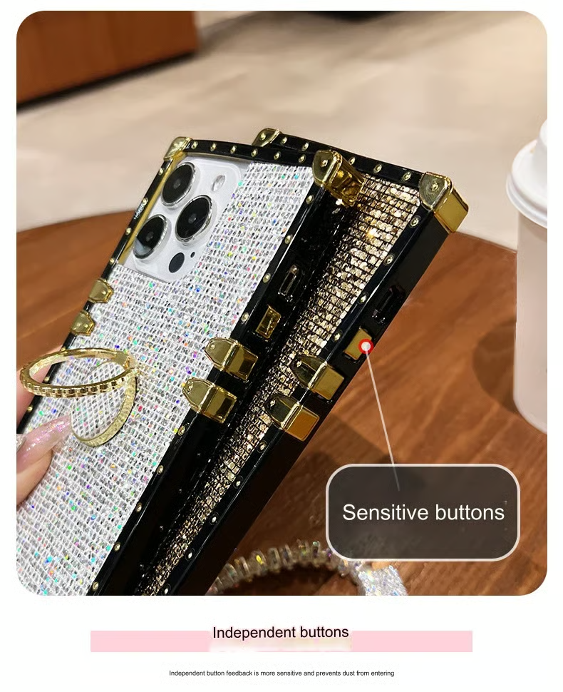 ✨Sparkle Crystal Bracelet Case