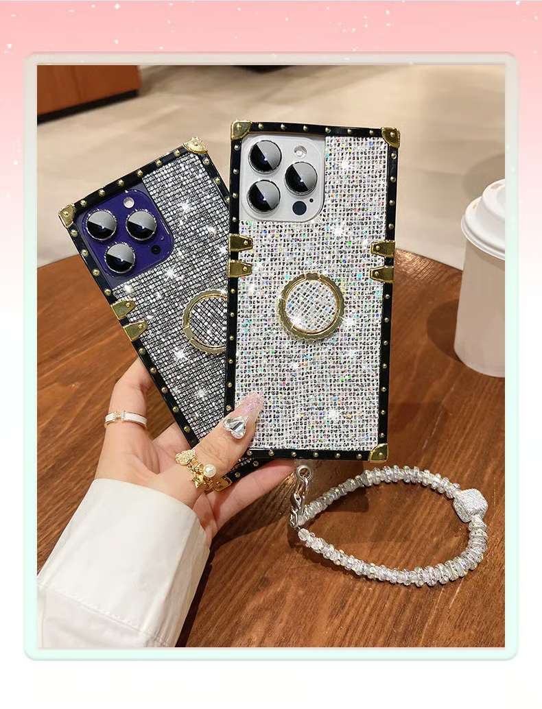 ✨Sparkle Crystal Bracelet Case