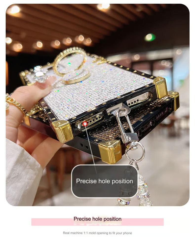 ✨Sparkle Crystal Bracelet Case