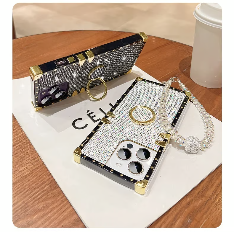 ✨Sparkle Crystal Bracelet Case