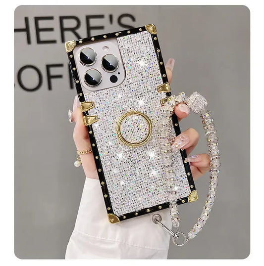 ✨Sparkle Crystal Bracelet Case