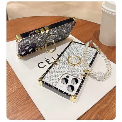 ✨Sparkle Crystal Bracelet Case