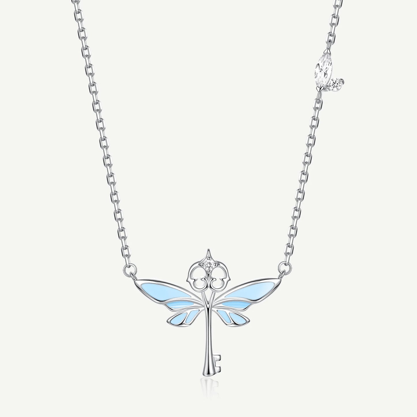Harry Potter - Flying Keys Necklace | Glow-in-the dark Design