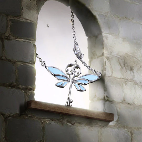 Harry Potter - Flying Keys Necklace | Glow-in-the dark Design