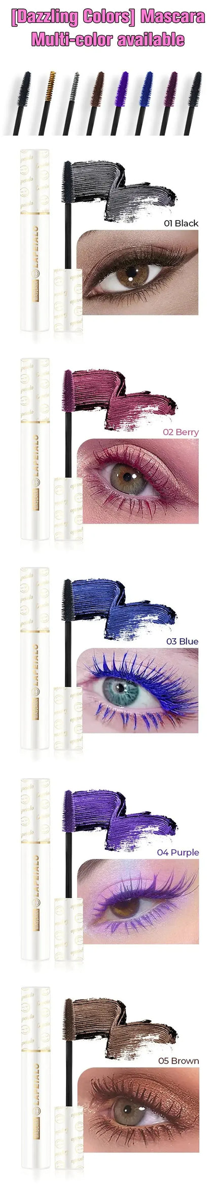 ✨Buy 1 Get 1 Free✨Colorful Lengthening Mascara