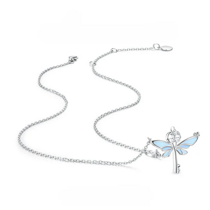 Harry Potter - Flying Keys Necklace | Glow-in-the dark Design