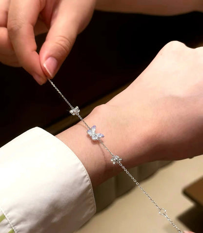 [Limited Edition] Luminous Dream Purple Butterfly Bracelet & Necklace